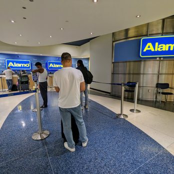 Alamo Rent A Car - Alamo Rent a Car inside the IAH Houston Rental Car Center. I scanned the QR code and skipped this line. - Car Rental Near Me - Houston, Texas Alamo Rent A Car - Alamo Rent a Car inside the IAH Houston Rental Car Center. I scanned the QR code and skipped this line. - Car Rental Near Me - Houston, Texas