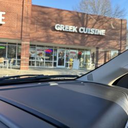 Greek Cuisine - Outside of restaurant