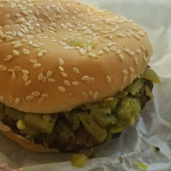 Charcoaler Drive-In - Green Chili Burger - Burgers Near Me - El Paso, Texas