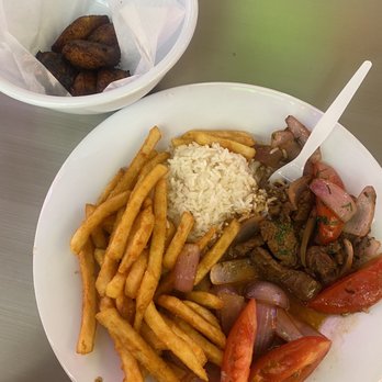 Andes Cafe - Lomo Saltado - Latin American Near Me - Houston, Texas