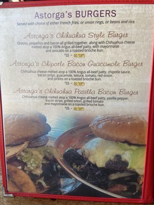 Menu photo 4 Astorga's Mexican Restaurant Bishop, CA Menu photo 4 Astorga's Mexican Restaurant Bishop, CA