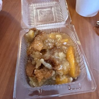 Hungry Vegan - Peach Cobbler - Vegan Near Me - Savannah, Georgia Hungry Vegan - Peach Cobbler - Vegan Near Me - Savannah, Georgia