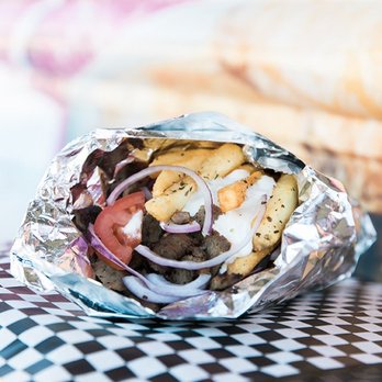 Greek Girls Goodies - a sandwich wrapped in foil - Food Trucks Near Me - Addison, Texas Greek Girls Goodies - a sandwich wrapped in foil - Food Trucks Near Me - Addison, Texas