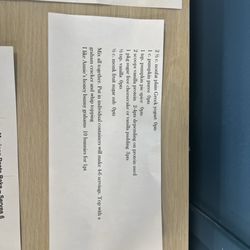 WW "Weight Watchers" - Recipes offered and welcomed at the meetings.