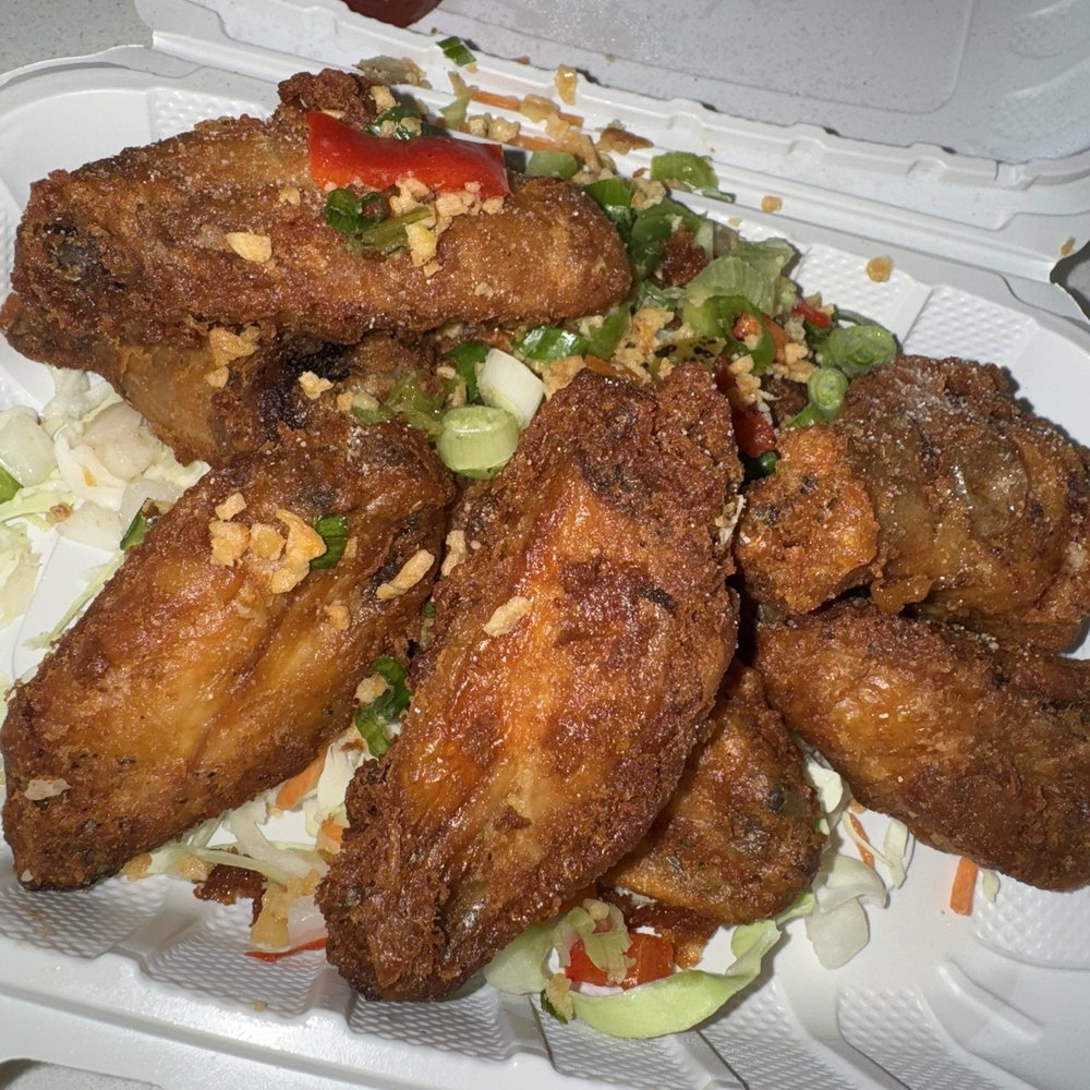 Blazing Noodles - Salt & Pepper Chicken Wings - Thai Near Me - Temecula, California Blazing Noodles - Salt & Pepper Chicken Wings - Thai Near Me - Temecula, California