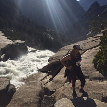 Nevada Falls - Watch your step, you could fall in - Hiking Near Me