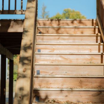 Bridge Point Construction - Beautiful Deck stairs on this Eden Prairie home - General Contractors Near Me Bridge Point Construction - Beautiful Deck stairs on this Eden Prairie home - General Contractors Near Me