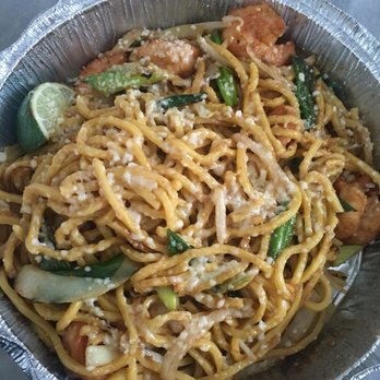 Balo Kitchen - Garlic noodles with shrimp - Comfort Food Near Me - Annandale, Virginia Balo Kitchen - Garlic noodles with shrimp - Comfort Food Near Me - Annandale, Virginia
