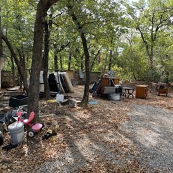 4 Sons Hauling & Junk Removal - Before photo of a lot we cleared for a customer.