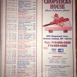 Current menu