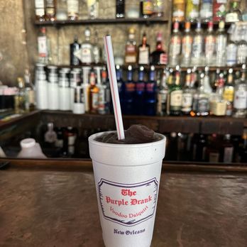 Lafitte's Blacksmith Shop Bar - The purple drank - IG @bougiefoodieboi - Dive Bars Near Me - New Orleans, Louisiana Lafitte's Blacksmith Shop Bar - The purple drank - IG @bougiefoodieboi - Dive Bars Near Me - New Orleans, Louisiana
