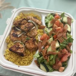 Simply Mediterranean Restaurant - Chicken Kabab Dinner