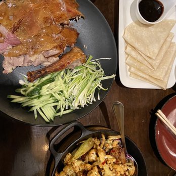 TNR Cafe - Peking Duck, Spicy Cauliflower and Pork - Chinese Near Me - Arlington, Virginia
