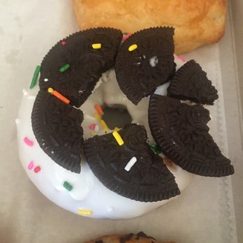Redondough - Oreo topped donut with sprinkles. - Cafes Near Me - Redondo Beach, California Redondough - Oreo topped donut with sprinkles. - Cafes Near Me - Redondo Beach, California