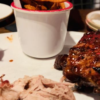 Gus's Barbecue - 6/29/25 7oz Carolina Style Pulled Pork, Sweet Potato Fries & Baby Back Ribs - Barbeque Near Me - Claremont, California Gus's Barbecue - 6/29/25 7oz Carolina Style Pulled Pork, Sweet Potato Fries & Baby Back Ribs - Barbeque Near Me - Claremont, California