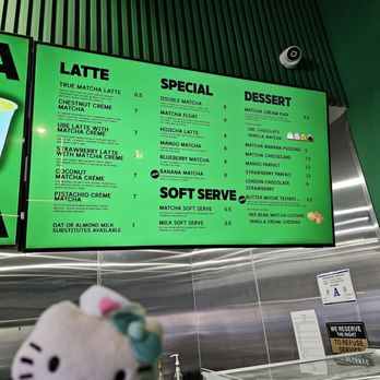True Matcha - Menu - Coffee & Tea Near Me - Las Vegas, Nevada