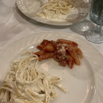 Picano's Italian Grille - Two types of pasta. - Italian Near Me - Troy, Michigan