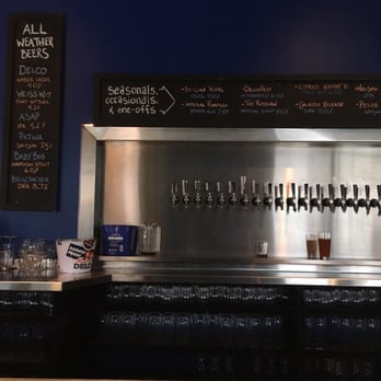 2SP Brewing Company - beer taps on a bar - Breweries Near Me - Aston, Pennsylvania 2SP Brewing Company - beer taps on a bar - Breweries Near Me - Aston, Pennsylvania