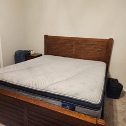 Two Men and a Truck Moving - Beds all set up in new home.
