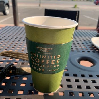 Panera Bread - Coffee on the patio - Sandwiches Near Me - Sherman, Texas