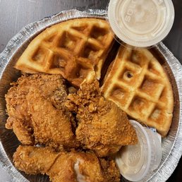 Chicken and Buttermilk Waffle