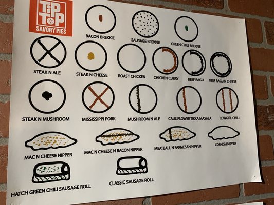 Tip Top Savory Pies by null