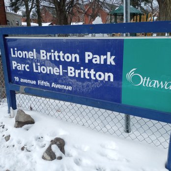 Lionel Britton Park - Signage - Parks Near Me - Ottawa, Ontario