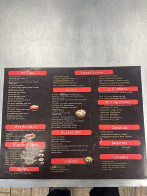 Menu photo 1 Taqueria La Esmeralda Jackson, CA Menu photo 1 Taqueria La Esmeralda Jackson, CA