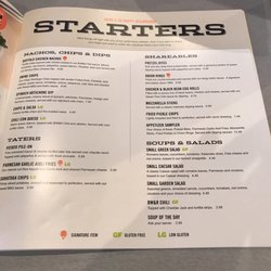 Wings and Rings - Page 2 of the Menu