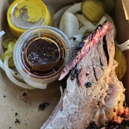 Hunk of dry brisket Hunk of dry brisket