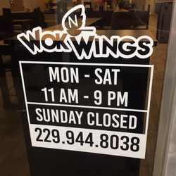 Wok N Wings - Hours