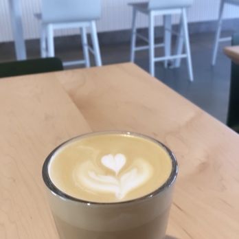 Night Swim Coffee - Beautiful art & foam. No espresso flavor too weak - Coffee & Tea Near Me - Charlotte, North Carolina