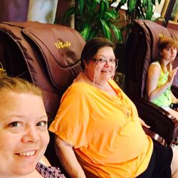Polished Nail Bar - Moms first pedicure!
