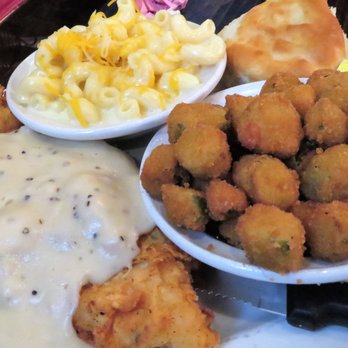 Simmer Down - chicken fried chicken...5 stars - Comfort Food Near Me - Georgetown, Texas