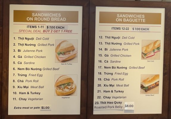 Menu photo 2 Saigon's Bakery / Banh Mi Saigon Garden Grove, CA Menu photo 2 Saigon's Bakery / Banh Mi Saigon Garden Grove, CA