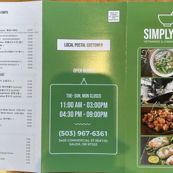 Simply Pho - Vietnamese Near Me - Salem, Oregon Simply Pho - Vietnamese Near Me - Salem, Oregon