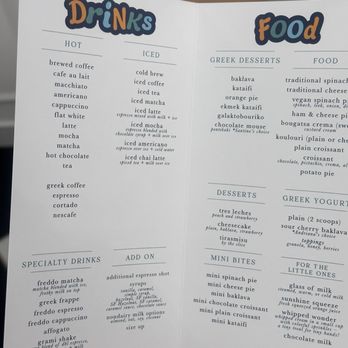Grami Caffé - Menu - Desserts Near Me - Malverne, New York