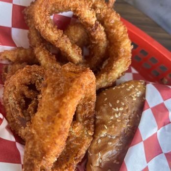Stockton Smash Burger - Onion Ring - Burgers Near Me - Stockton, California