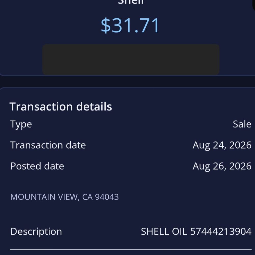 Shell - Proof of oil purchase - Gas Stations Near Me - Mountain View, California Shell - Proof of oil purchase - Gas Stations Near Me - Mountain View, California