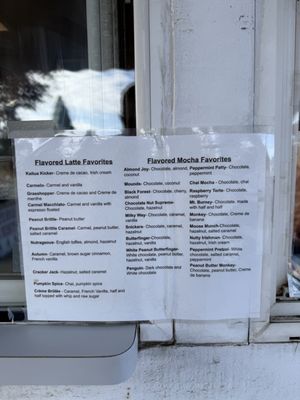 Menu photo 1 Mt Burney Coffee Company Burney, CA