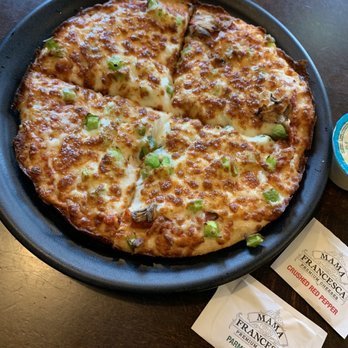 Brizio Pizza - Bell pepper and mushroom - Pizza Near Me - Lake Forest, California Brizio Pizza - Bell pepper and mushroom - Pizza Near Me - Lake Forest, California