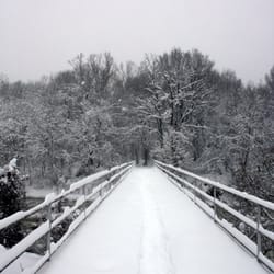 Holmes Run Scenic Easement - Holmes Run bridge.