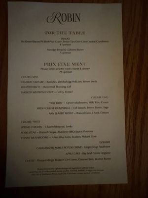 Menu photo 8 Robin Restaurant St. Louis, MO