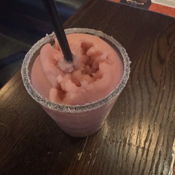 Agua 301 - Frozen Strawberry Margarita but heavily frozen - Mexican Near Me - Washington, DC, District of Columbia