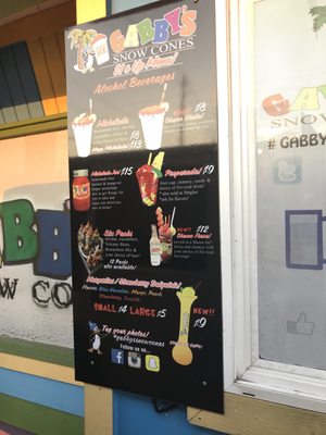Menu photo 6 Gabby's Snow Cones Rosenberg, TX