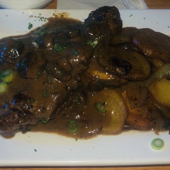 Starr Food Lounge - Brown butter pan roast NY strip steak with pan roasted potatoes - Caribbean Near Me - Douglasville, Georgia