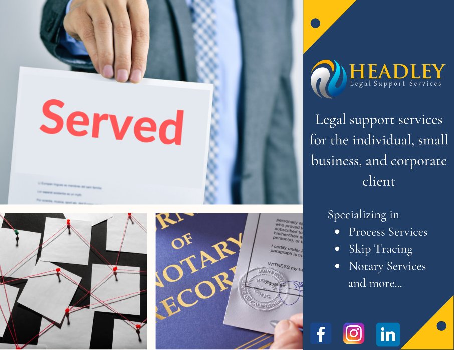 HEADLEY LEGAL SUPPORT SERVICES Updated September 2024 29 Photos