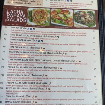 Lacha Somtum - Thai Near Me - Los Angeles, California