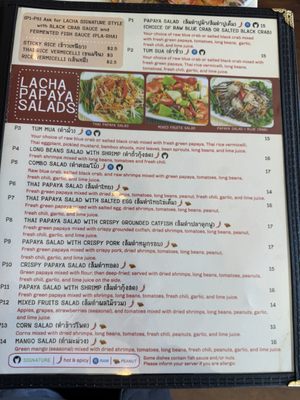 Menu photo 2 Lacha Somtum Los Angeles, CA