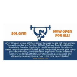 Sol Gym Personal Training Fitness Center